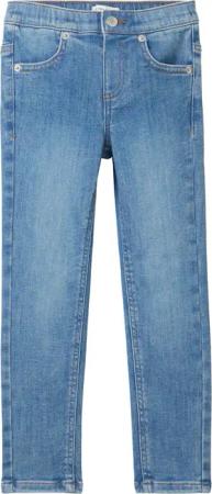 TOM TAILOR Mädchen Basic Treggings, blau, Uni, Gr. 98