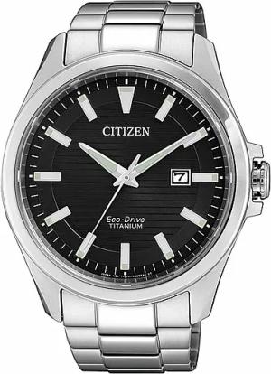 Herrenuhr von Citizen Eco Drive Super Titanium BM7470-84E