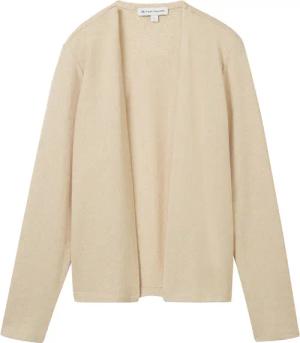 TOM TAILOR Damen Basic Cardigan, braun, Uni, Gr. XXL