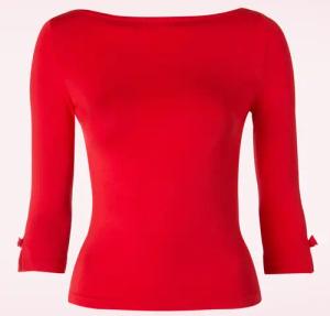 Modernes Love Top in Rot