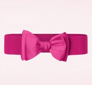 Bella Bow Gürtel in Rosa