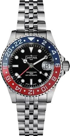 Herrenuhr von Davosa Taucher Automatik Ternos Ceramic GMT 16159006