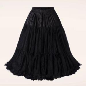 Lola Lifeforms Petticoat in Schwarz