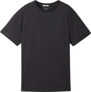 TOM TAILOR Jungen T-Shirt mit Bio-Baumwolle, blau, Uni, Gr. 128
