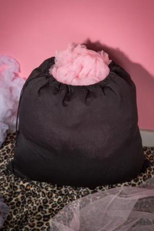 Petticoat Wäschenetz in Schwarz