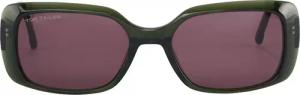 TOM TAILOR Damen Caree-Sonnenbrille, grün, Uni, Gr. ONESIZE