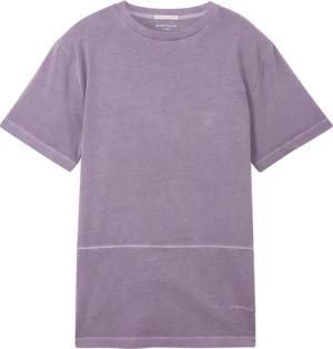 TOM TAILOR Jungen T-Shirt mit Bio-Baumwolle, lila, Uni, Gr. 164