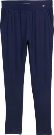 TOM TAILOR Damen Basic Pyjama-Hose, blau, Uni, Gr. M/38