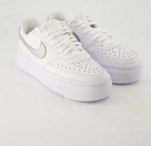 Nike Schuhe - Court Vision Alta LTR Synthetik (Weiß, Gr. 36½)