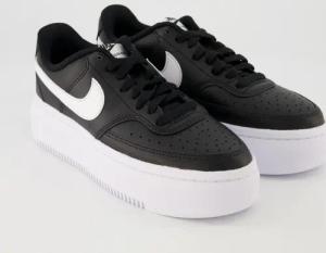 Nike Schuhe - Court Vision Alta LTR Leder (Schwarz, Gr. 37)