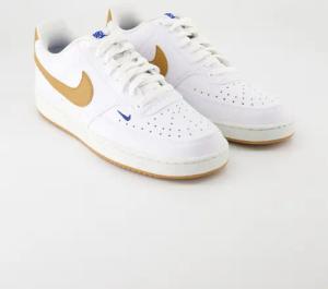 Nike Schuhe - W Nike Court Vison Glattleder (Weiß, Gr. 38)