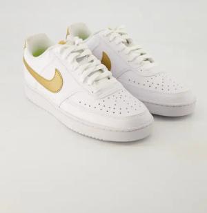 Nike Schuhe - Court Vision Synthetik (Weiß, Gr. 37)