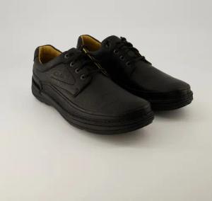 Clarks Schuhe - Nature Three Glattleder (Schwarz, Gr. 40)