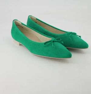 Paul Green Schuhe - 2950-113 Veloursleder (Grün, Gr. 37)