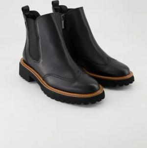 Paul Green Schuhe - 8119-006 Leder und Textil (Schwarz, Gr. 41)