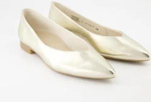 Paul Green Schuhe - 3772-156 Leder (Gold, Gr. 41)