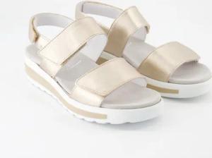 Semler Schuhe - Hanna Glattleder (Gold, Gr. 43)