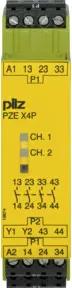 Pilz Kontakterweiterungsblock 24VDC 4n/o PZE X4P, 777585