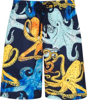 Lange Poulpes Aquarelle Badeshorts Für Herren - Okohina - Blau - Größe L - Vilebrequin