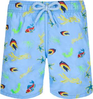 Naive Fish Bademode Für Jungen Mit Stickarbeiten – Limitierte Serie - Misjim - Blau - Größe 8 - Vilebrequin