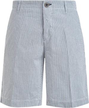 Vilebrequin Seersucker Bermudashorts Aus Baumwolle Für Herren - Ponche - Blau - Größe 30