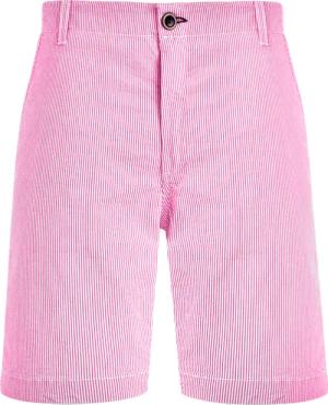 Vilebrequin Seersucker Bermudashorts Aus Baumwolle Für Herren - Ponche - Rosa - Größe 38
