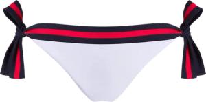 Vilebrequin Solid Bikinihose Zum Seitlichen Binden Für Damen – Vilebrequin X Ines De La Fressange - Flamme - Weiss - Größe L