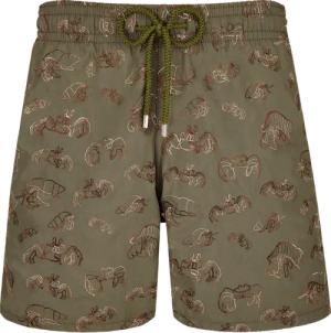 Hermit Crabs Badeshorts Mit Stickerei Für Herren – Limitierte Serie - Mistral - Grün - Größe XXL - Vilebrequin