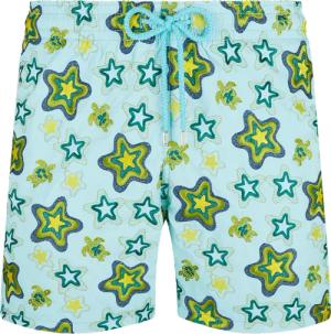 Stars Gift Badeshorts Mit Stickerei Für Herren – Limitierte Serie - Mistral - Blau - Größe M - Vilebrequin