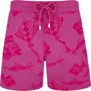 Ultraleichte Und Verstaubare Vatel Badeshorts Für Herren - Mahina - Rot - Größe XL - Vilebrequin