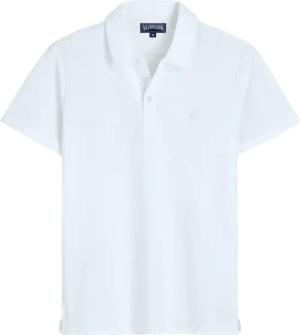 Vilebrequin Solid Polohemd Aus Jacquard Für Herren - Phoenix - Weiss - Größe XXL