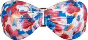 Flowers In The Sky Bandeau-bikinioberteil Mit Ring Für Damen - Lune - Blau - Größe M - Vilebrequin
