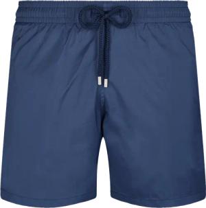 Ultraleichte Und Verstaubare Solid Badeshorts Für Herren - Mahina - Blau - Größe XS - Vilebrequin
