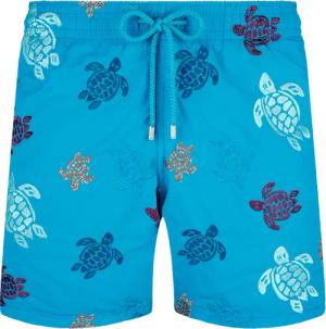 Ronde Des Tortues Badeshorts Für Herren - Mistral - Blau - Größe S - Vilebrequin