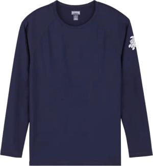 Vilebrequin Einfarbiges Rashguard Für Herren - Regular - Blau - Größe S
