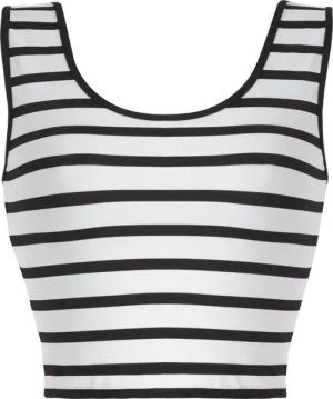 Rayures Tankini-bikinioberteil Für Damen - Frost - Schwarz - Größe L - Vilebrequin