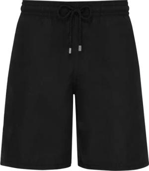 Lange Solid Badeshorts Für Herren - Okoa - Schwarz - Größe M - Vilebrequin