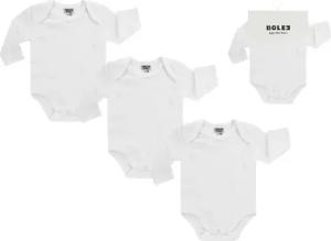JACKY Body langarm 3er-Pack weiß