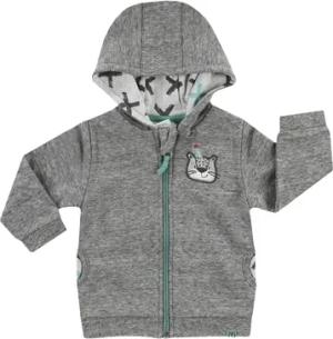 JACKY Kapuzenjacke LEOPARDY anthrazit-mélange