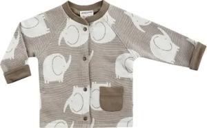 JACKY Jacke BABY ON TOUR ringel/mokka