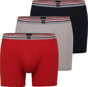 Long Boxer im 3er Pack in rot