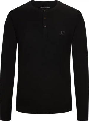 JP1880 Longsleeve mit Serafino-Kragen