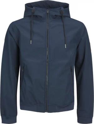 Jack & Jones Softshelljacke mit Label-Aufnäher