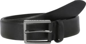 Business Gürtel aus Leder in schwarz