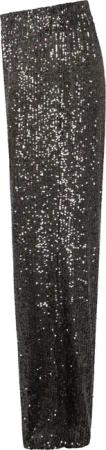 Seductive - Iris Shiny Sequins Hose - Größe 42 - grau