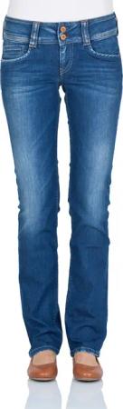 Pepe Jeans Damen Jeans Gen - Regular Fit - Blau - Royal Dark