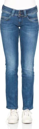 Pepe Jeans Damen Jeans Venus - Regular Fit - Blau - Authentic Rope