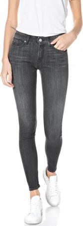 Replay Damen Jeans Luzien - Skinny Fit - Schwarz - Black