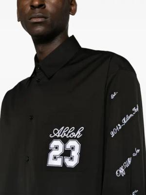 Off-White - Cotton Shirt - Größe M - schwarz