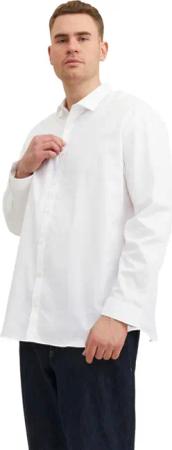 Jack & Jones Herren Freizeit Hemd JPRBLACARDIFF Relaxed Fit Plussize